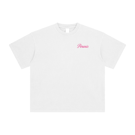 PERAXIS Enzyme Washed T-Shirt - D01 - Pink
