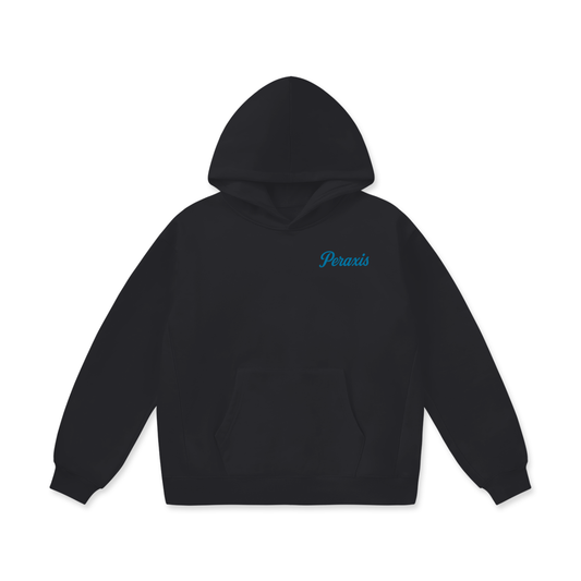 PERAXIS Heavyweight Fleece Hoodie - D01 - Blue