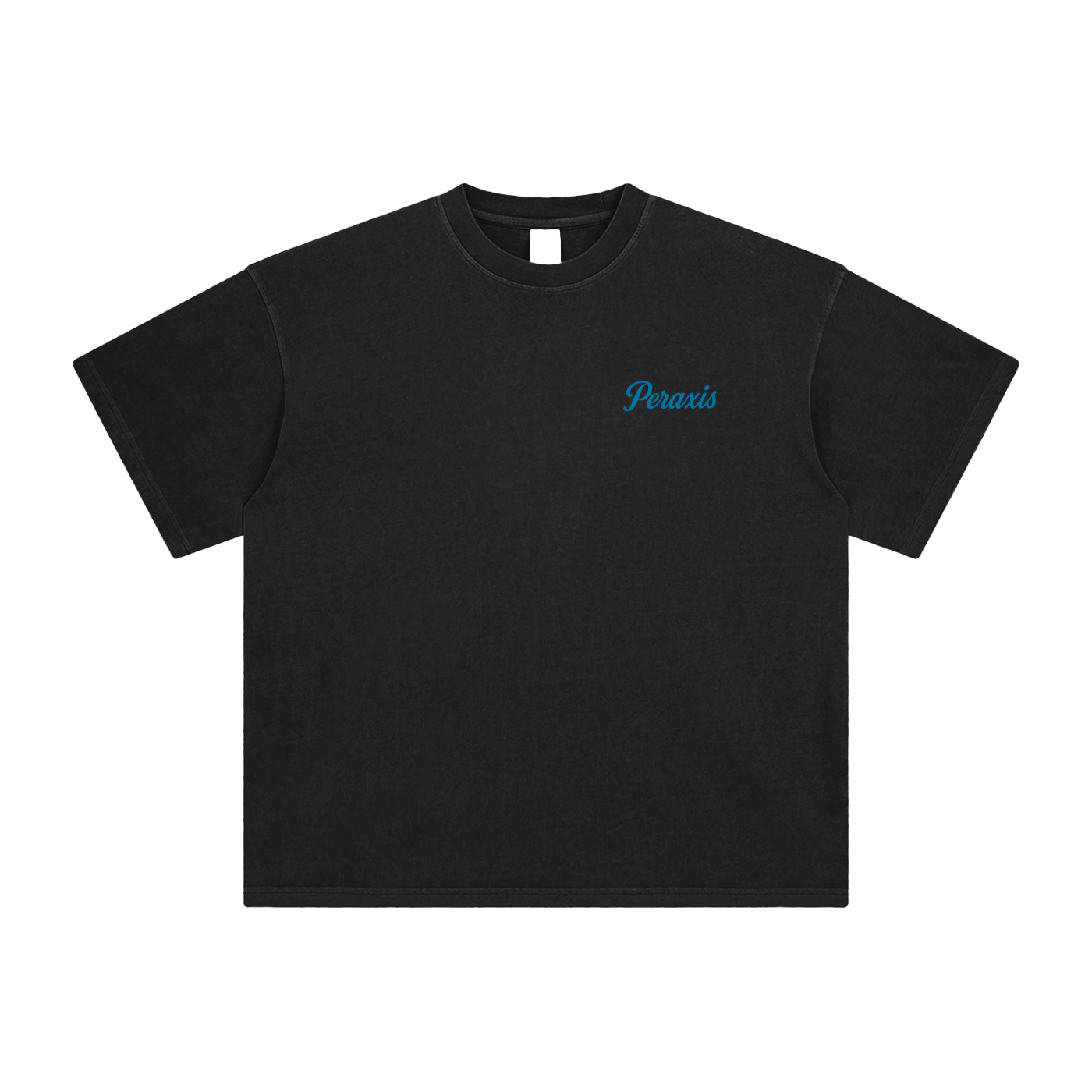 PERAXIS Enzyme Washed T-Shirt - D01 - Blue