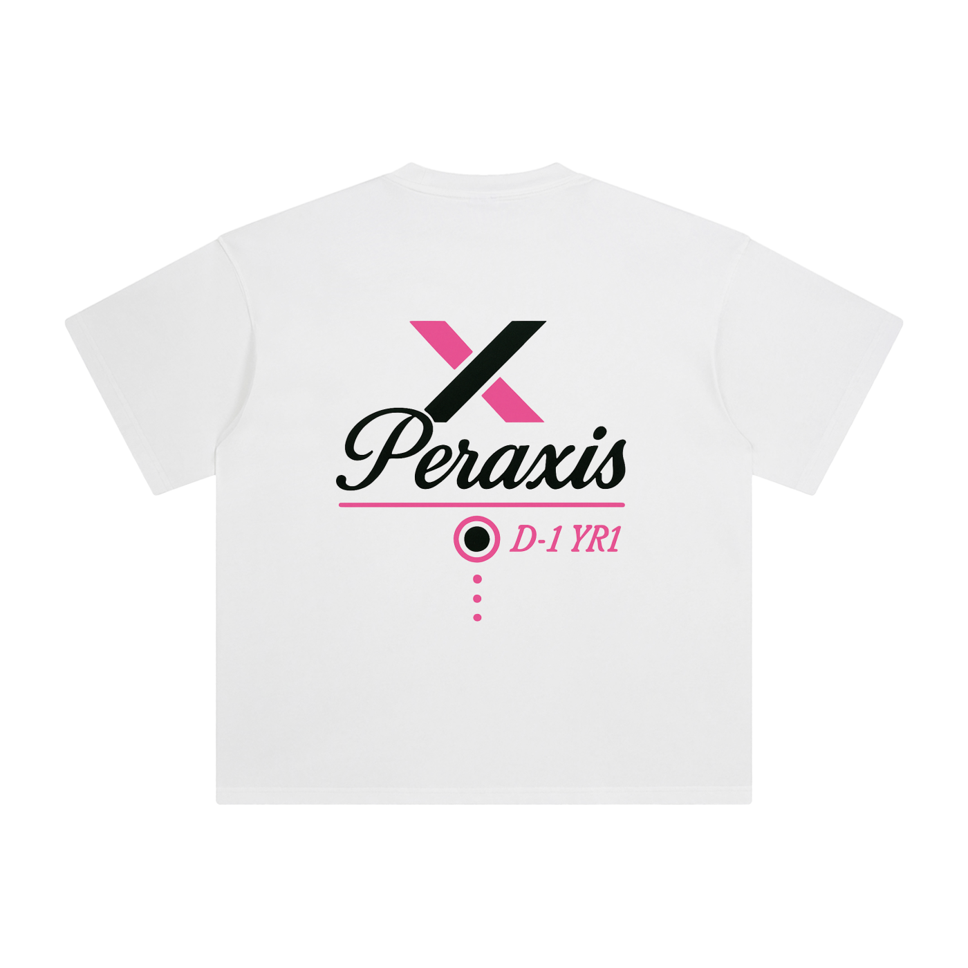 PERAXIS Enzyme Washed T-Shirt - D01 - Pink