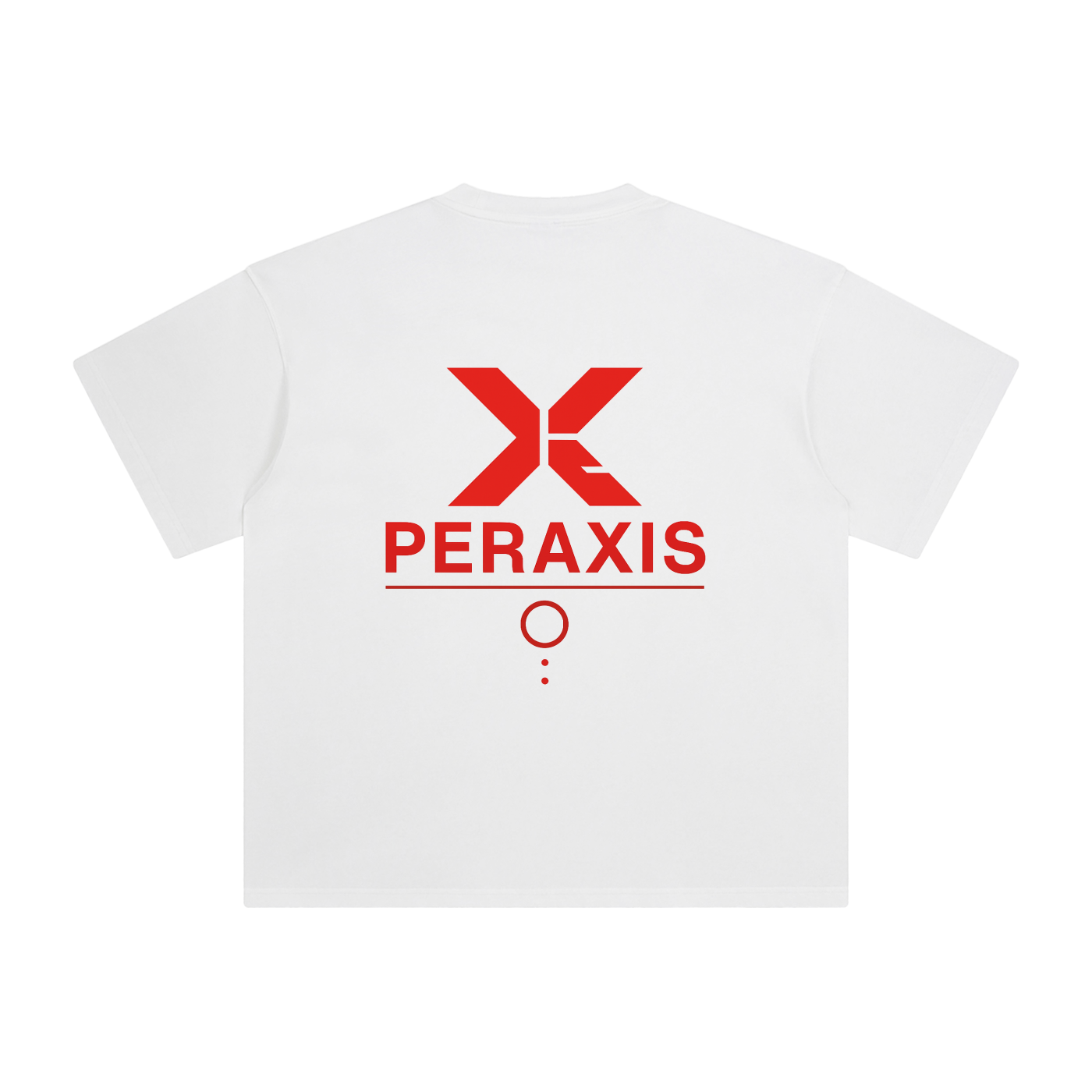 PERAXIS Enzyme Washed T-Shirt - D01 - Red