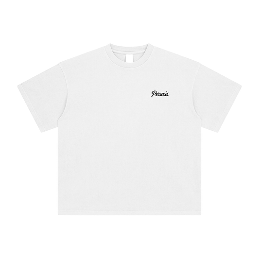 PERAXIS Enzyme Washed T-Shirt - D01 -Blue