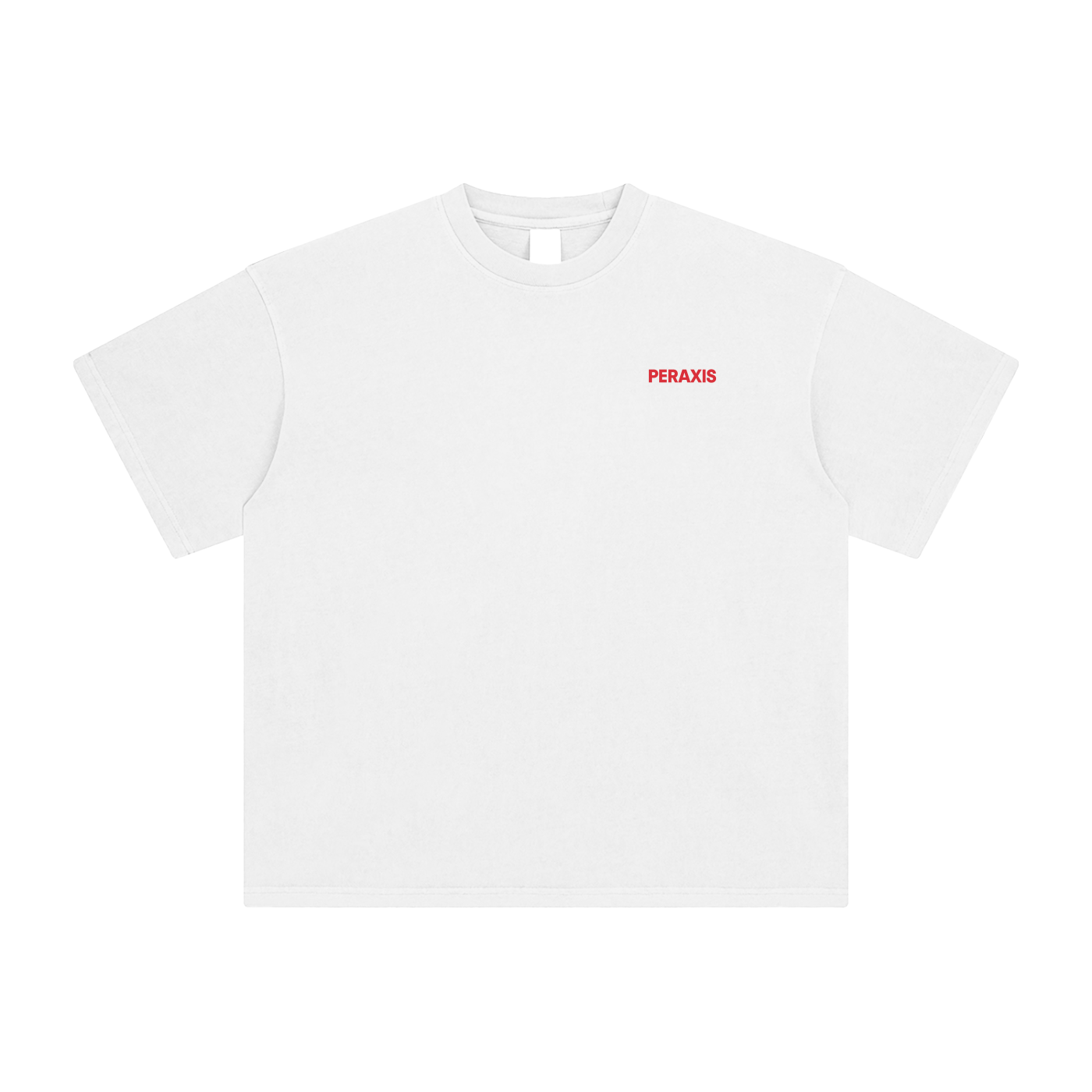 PERAXIS Enzyme Washed T-Shirt - D01 - Red