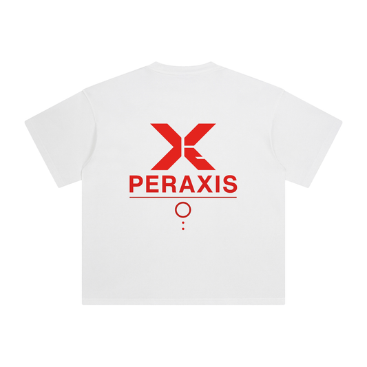 PERAXIS Enzyme Washed T-Shirt - D01 - Red