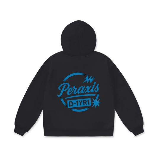 PERAXIS Heavyweight Fleece Hoodie - D01 - Blue