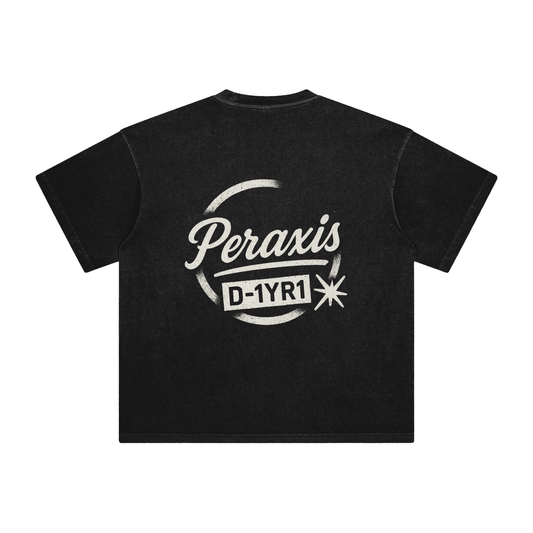 PERAXIS Enzyme Washed T-Shirt - D01