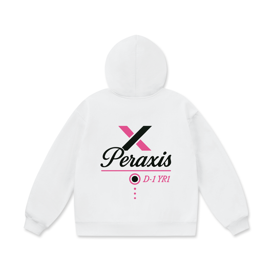 PERAXIS Heavyweight Fleece Hoodie - D01 - Pink